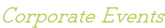 Corporate Events